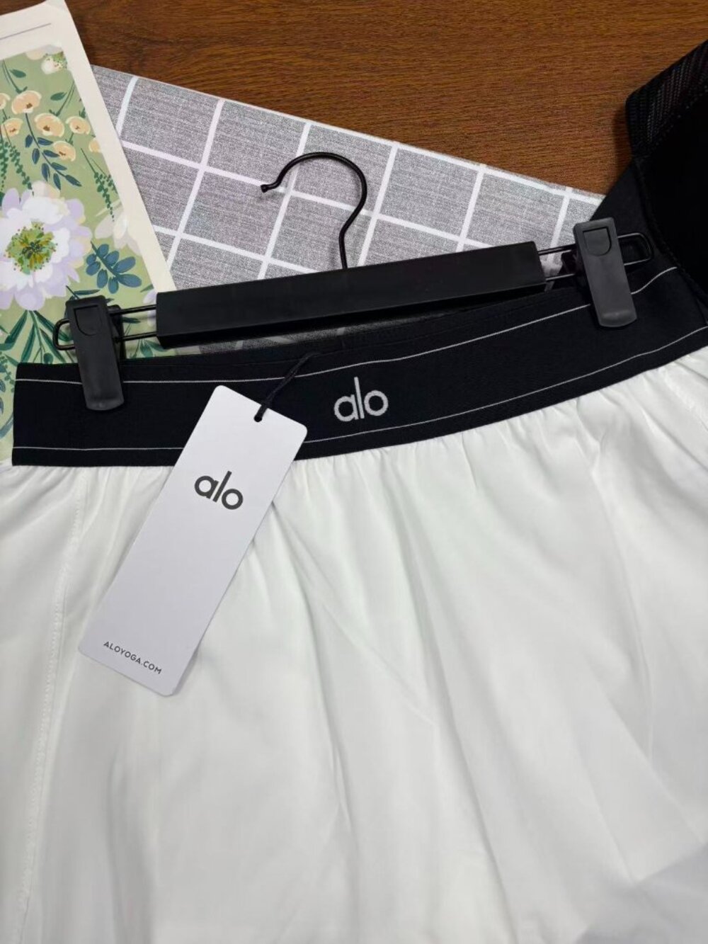 ⭐Brand new ALO Yoga Match Point Tennis Skirt White Sports Skirt High-Waisted - Picture 6 of 8
